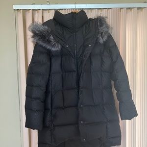 North face coat size xl